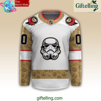 Ottawa Senators x Star Wars Night Custom Hockey Jersey
