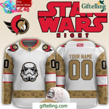 Ottawa Senators x Star Wars Night Custom Hockey Jersey