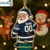 Personalized Nfl Dallas Cowboys Santa Claus Wooden Christmas Ornament 2025