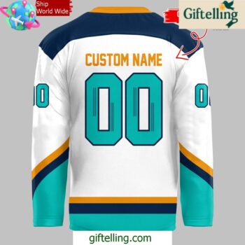 PHWL New York Sirens Bauer Special White Hockey Jersey