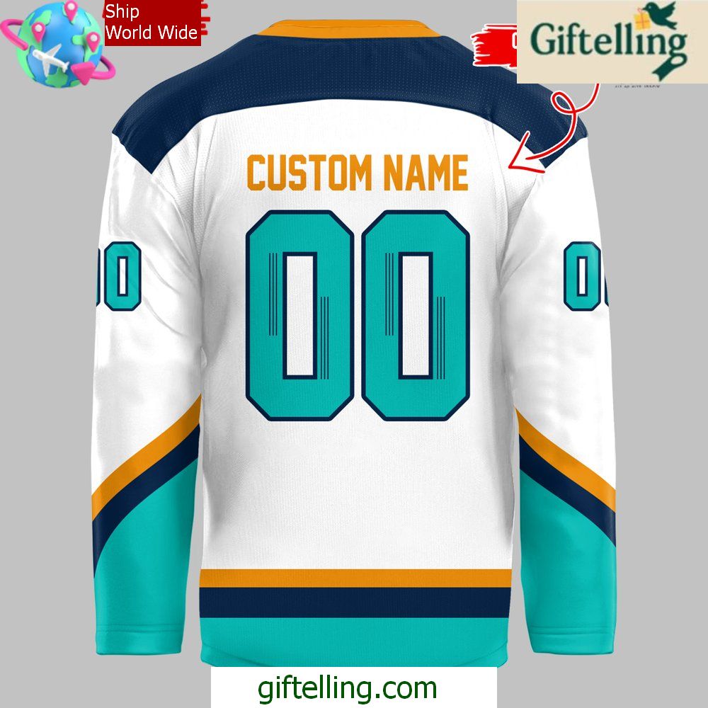 PHWL New York Sirens Bauer Special White Hockey Jersey PHWL New York Sirens Bauer Special White Hockey Jersey