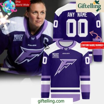 PWHL Minnesota Frost Uniform 202425 Special Hockey Jersey