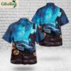 Palm Beach Police Department Ford Explorer Halloween Hawaiian Shirt 1