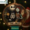 Personalized Jack Skellington And Sally Steelers 2025 Christmas Ornament