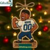Personalized Saquon Barkley Football Player Ornament 2025