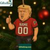 Personalized Trump Atlanta Falcons 2025 Christmas Ornament
