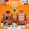 Philadelphia Flyers 75th Anniversary Peanuts Hockey Jersey