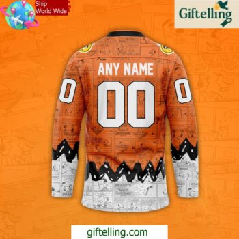 Philadelphia Flyers 75th Anniversary of Peanuts Jersey