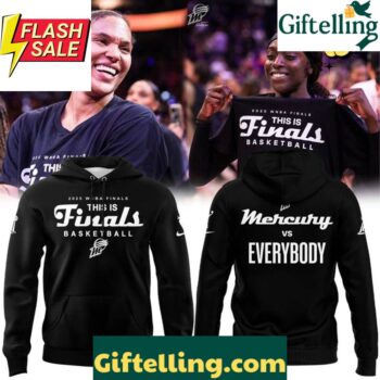 Phoenix Mercury vs Everybody 2025 Finals Basketball Special Black Tee