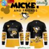 Pittsburgh Penguins Mickey Friends Special Hockey Jersey