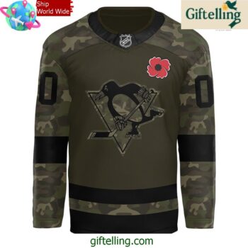 Pittsburgh Penguins Military Appreciation Night 2024 Hockey Jersey