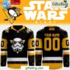 Pittsburgh Penguins Star Wars Night 2025 Black Hockey Jersey