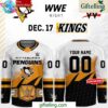 Pittsburgh Penguins x WWE Night 2024 Custom Hockey Jersey