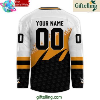 Pittsburgh Penguins x WWE Night 2024 Custom Hockey Jersey