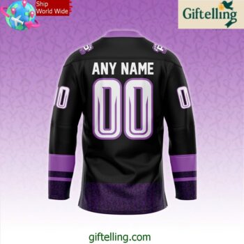 Portland Winterhawks Fight Cancer 2025 Jersey
