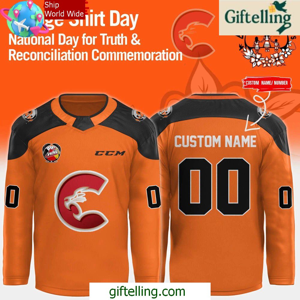 Prince George Cougars Truth and Reconciliation 2024 Hockey Jersey