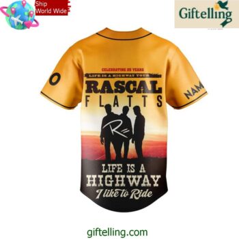 Rascal Flatts Life is a Highway Tour 2025 Jersey