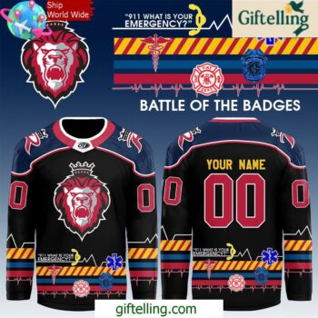 Reading Royals Battle of the Badges 2025 Special Hockey Jersey