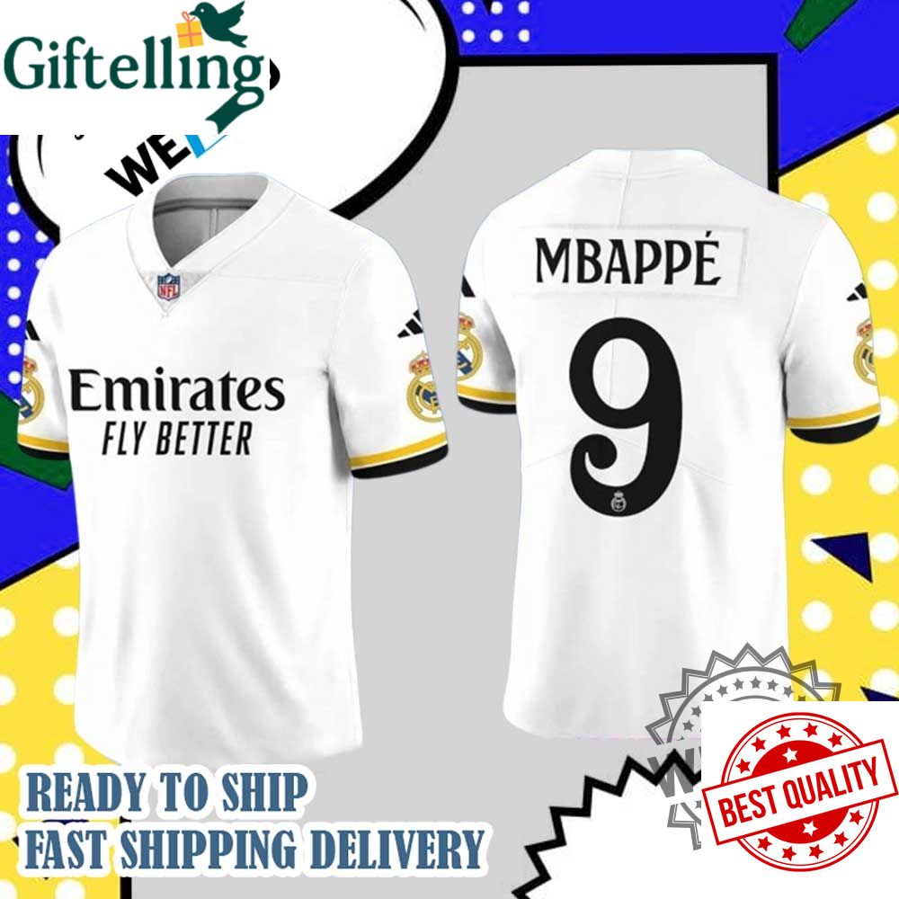 Real Madrid Cf X Nfl Game 2025 Football Jersey