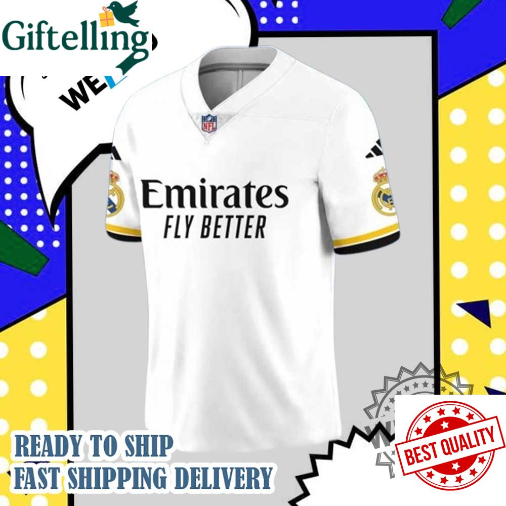 Real Madrid Cf X Nfl Game 2025 Football Jersey