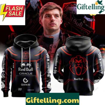 Red Bull Racing Max Verstappen Premium F1 Helmet Special Hoodie