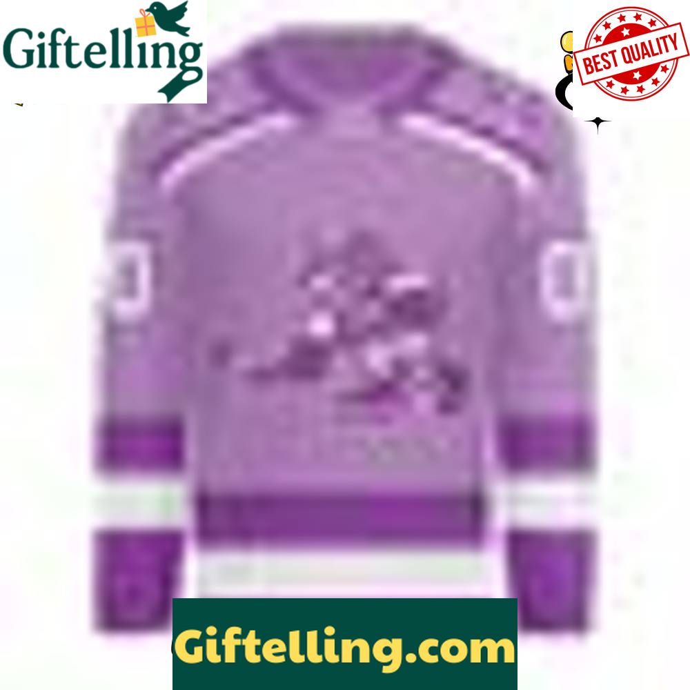 Roanoke Rail Yard Dawgs x Stick it to Cancer Custom Hockey Jersey