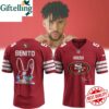 San Francisco 49Ers X Bad Bunny Super Bowl Football Jersey