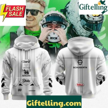 Sauber Nico Hulkenberg Premium F1 Helmet Special Hoodie
