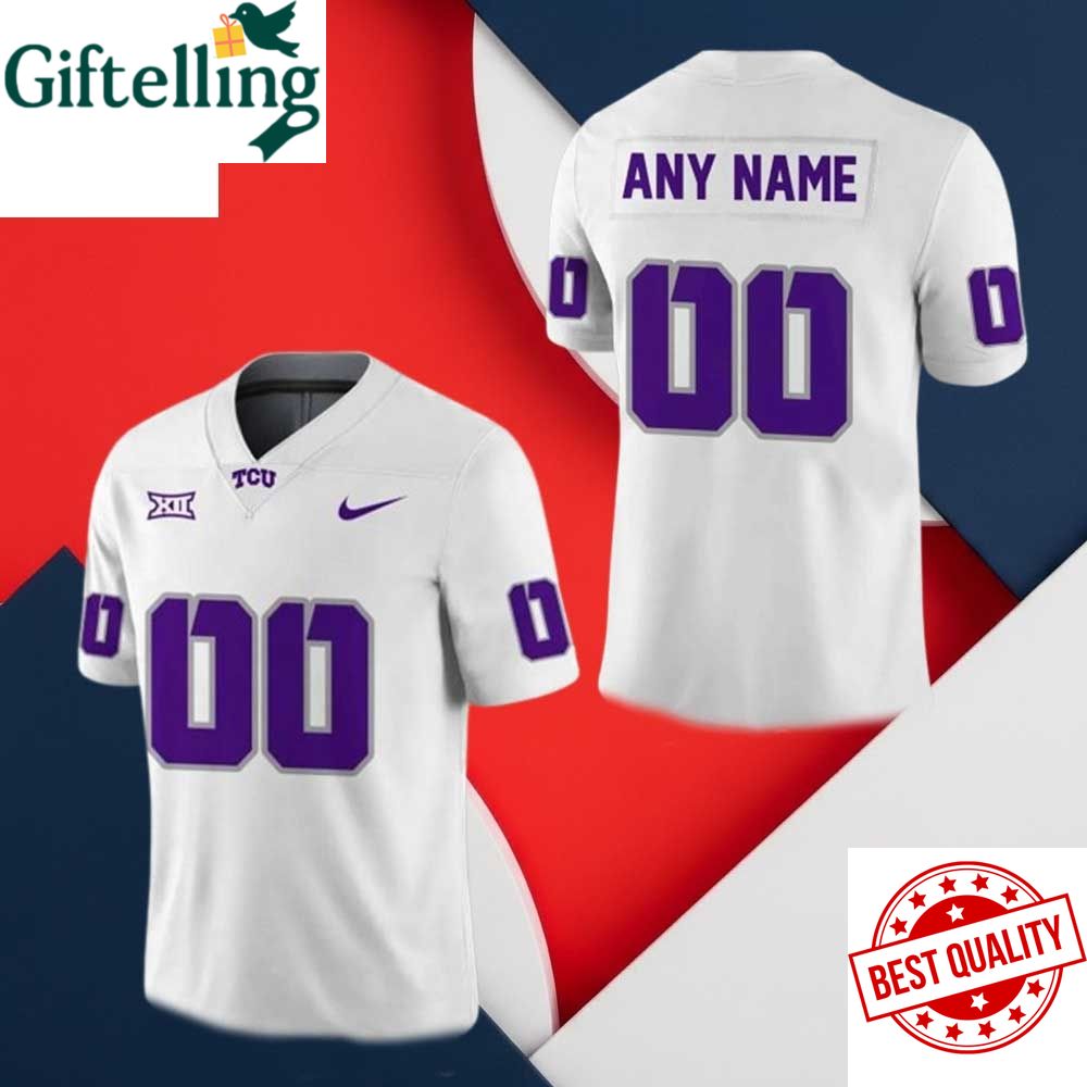 Tcu Horned Frogs Football 2025 Custom Football Jersey