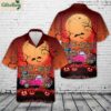 Truck Or Treat Happy Halloween Hawaiian Shirt 1