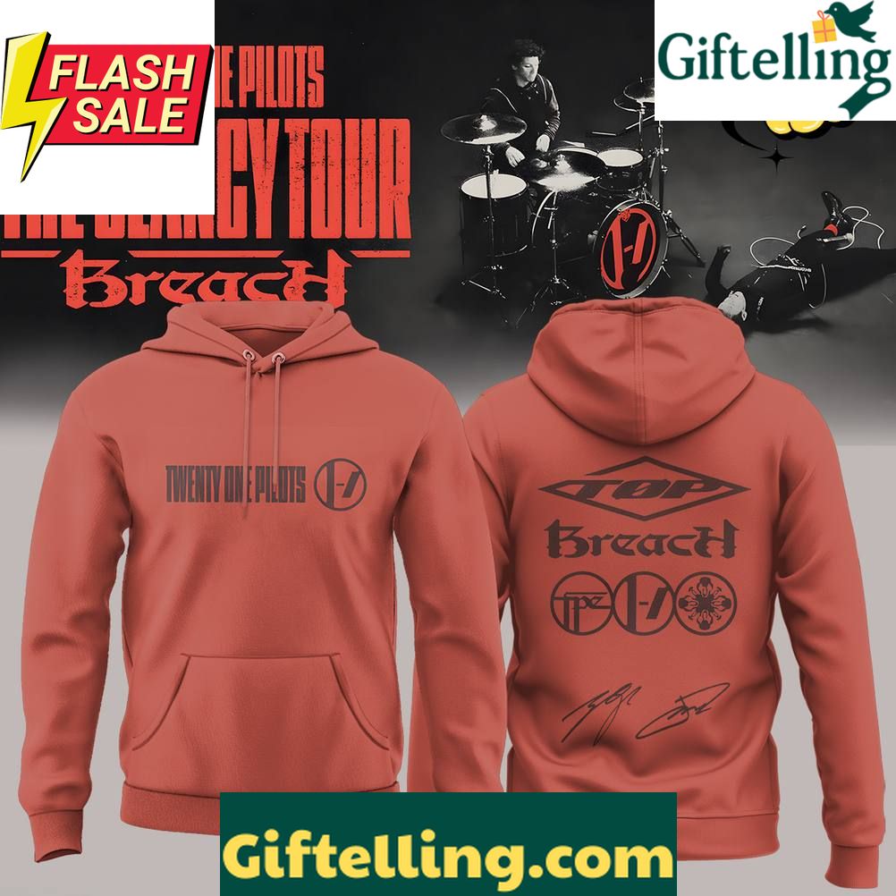 Twenty One Pilots The Clancy Tour Breach Special Hoodie