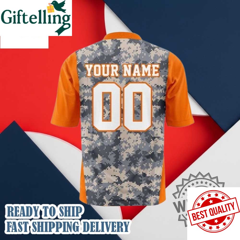 Utep Miners For Our Heroes Uniform Football Jersey