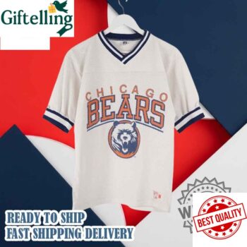 Vintage Chicago Bears Mesh T-Shirt Classic NFL Football Fan Jersey