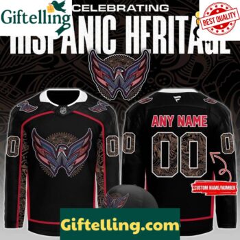 Washington Capitals Celebrate Hispanic Heritage Custom Hockey