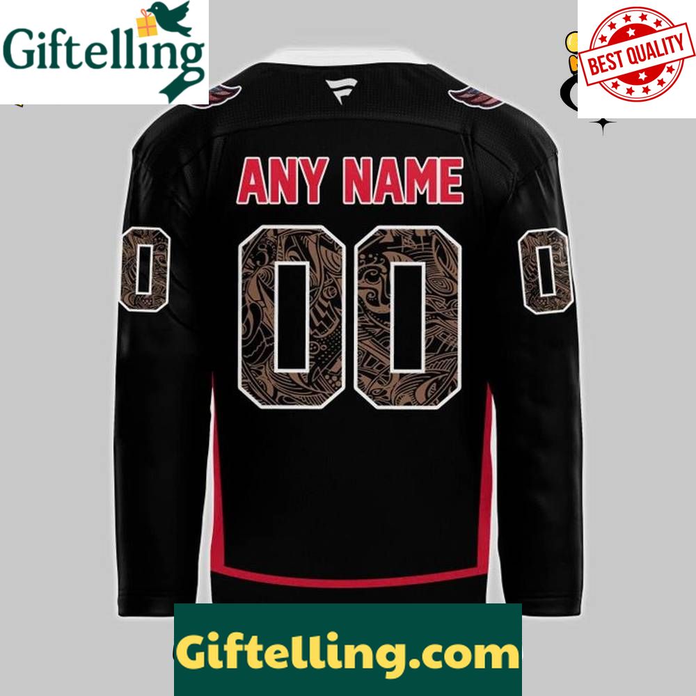 Washington Capitals Celebrate Hispanic Heritage Custom Hockey Jersey