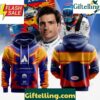Williams Carlos Sainz Premium F1 Helmet Special Hoodie