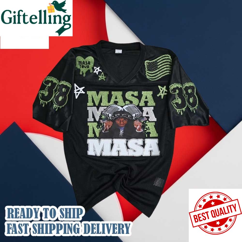 Youngboy Never Broke Again Masa Football Jersey Yb Nba Rapper Merch