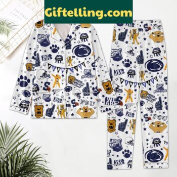 Penn State Nittany Lions We Are Lions Polyester Pajamas Set