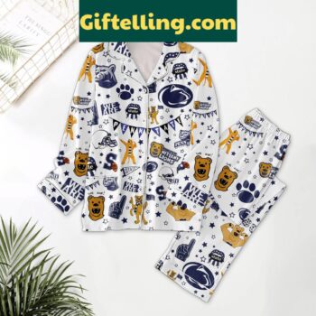 Penn State Nittany Lions We Are Lions Polyester Pajamas Set