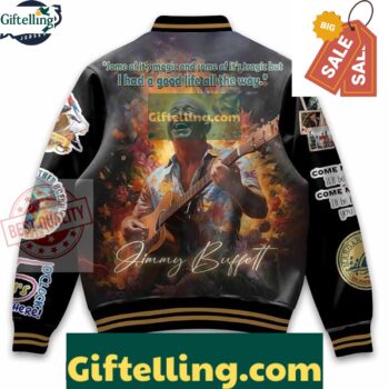 Jimmy Buffett Baseball Jacket Outfit MLB Gift