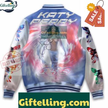 Katy Perry LIFETIMES Baseball Jacket Outfit MLB Gift