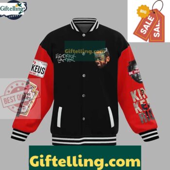 Kendrick Lamar The Pop Out Baseball Jacket Outfit MLB Gift