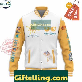 Kenny Chesney Baseball Jacket - Custom Name MLB Gift