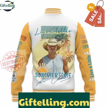 Kenny Chesney Baseball Jacket - Custom Name MLB Gift