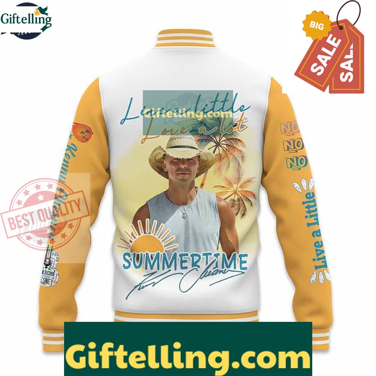 Kenny Chesney Baseball Jacket - Custom Name MLB Gift 3 Kenny Chesney Baseball Jacket - Custom Name MLB Gift