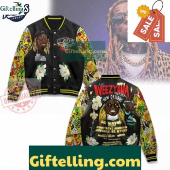 Lil Wayne Weezyana Baseball Jacket Outfit MLB Gift