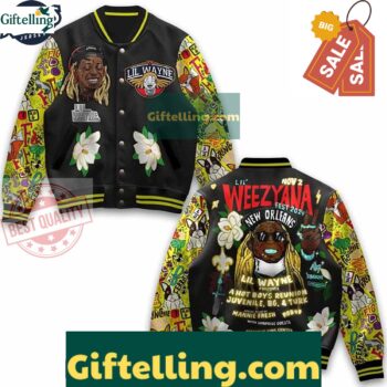 Lil Wayne Weezyana Baseball Jacket Outfit MLB Gift