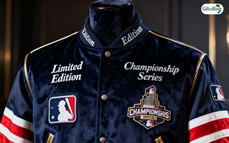 Premium MLB baseball jackets showing investment quality, limited editions, and collectible championship designs