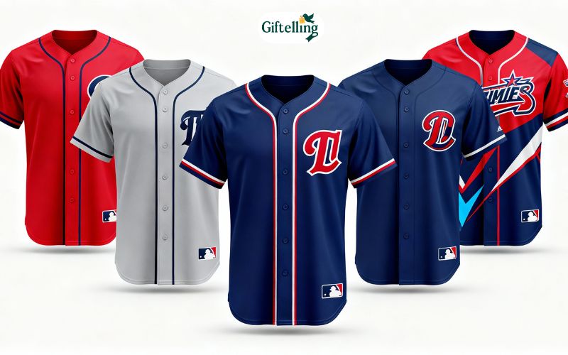 Versatile MLB jersey collection featuring home, away, and special edition designs for various games