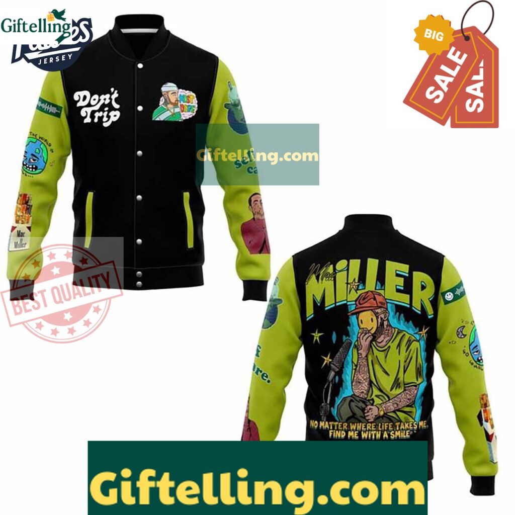 Mac Miller Baseball Jacket MLB Gift